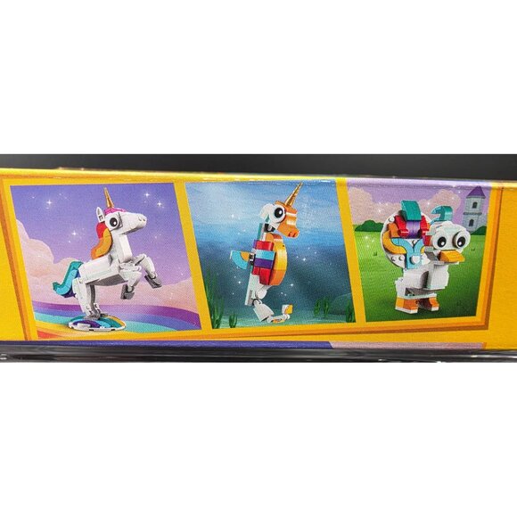 Lego Creator 3-in-1 Magical Unicorn Set #31140  145 Pieces  Age 7+ - Picture 4 of 10